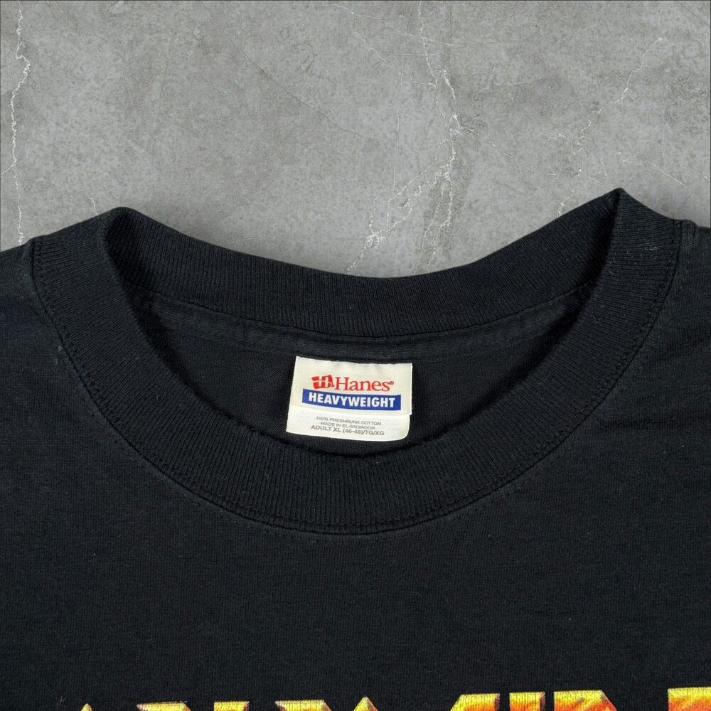 VTG Y2K Iron Maiden Edward the Great Give Me Ed Til Im Dead World Tour 2003 -XL - Picture 5 of 7